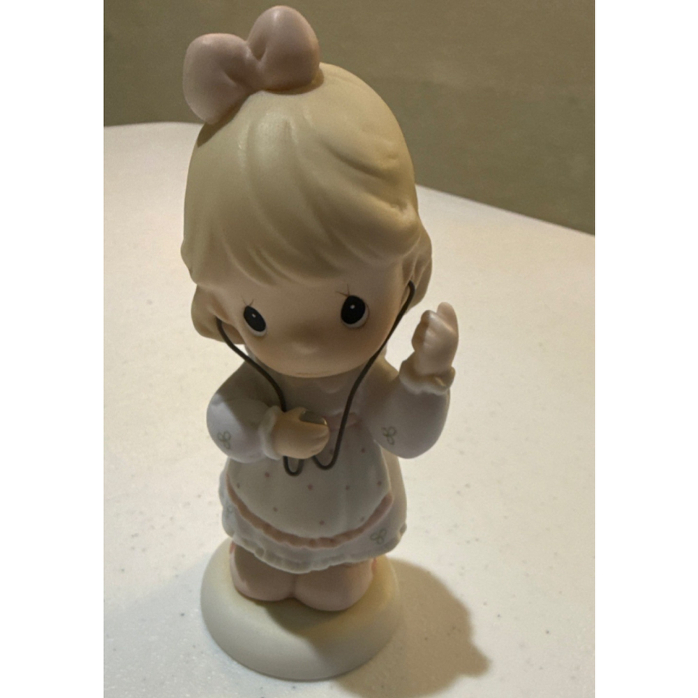Precious Moments Girl "Always Listen to Your Heart" 1998 Collectible 488356